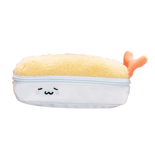 LOLA DESIGN美食家三文鱼炸虾笔袋 学生原创大容量文具盒收纳包女