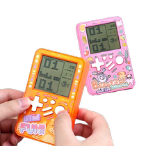 Tetris game console handheld childrens electronic snake educational toy for boys 3 to 6 years old thinking