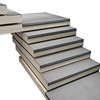 Stair step mat self-adhesive silicone scrubbable non-slip mat