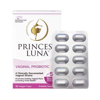 Luna Probiotics Women's Oral Capsules Private Parts Care Lactobacillus Imported Probiotics 30 Capsules