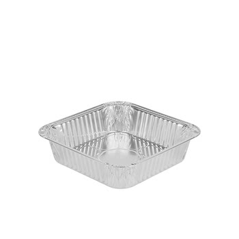 High temperature resistant square tin foil bowl for air fryer