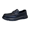 New Genuine Leather Business Casual Beanie Men's Shoes Soft Sole Shoes