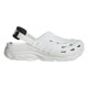 Adidas men's and women's slippers new removable heel clogs beach sandals comfortable and breathable JH9845
