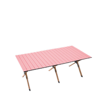 Outdoor folding table aluminum alloy portable stall egg roll table camping table and chairs picnic table supplies complete set of equipment