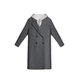 Slim, loose and lazy new style wool coat