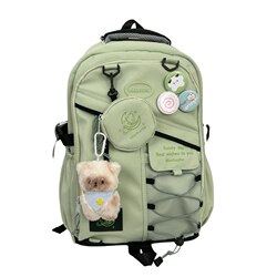 Bearded Chicken Niche Design Trendy Backpack for Female Junior High School Students, High School Students, and College Students, Large Capacity Backpack