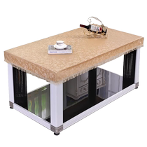 Electric stove coffee table waterproof leather cover oil-proof and dust-proof rectangular fire quilt rack cover heater table new mahjong machine cover