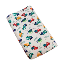Child Latex Pillowcase Single Baby Pillow Headgear Male Pure Cotton Full Cotton Memory Baby Rubber Pillow Inner Liner Cover