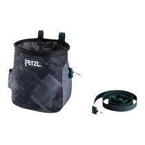 PETZL climbing SAKA powder bag 2024 new rock climbing powder bag magnesium powder bag rock climbing magnesium powder pack rock climbing