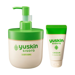 yuskin悠斯晶维生素手足霜紫苏身体乳组合秋冬滋润保湿乳霜润唇膏