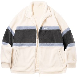 PSO Brand imitation lamb plush jacket trendy brand winter plus velvet thickened couple coat
