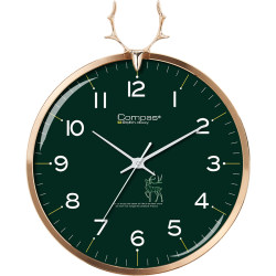 Kangbas Wall Clock Living Room Clock Simple Nordic Fashion Modern Clock Wall-Mounted High-End Creative Light Luxury Quartz Clock