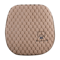 Laibens new car seat cushion winter plush and cute womens warm and heated butt pad rear seat cushion universal for all seasons