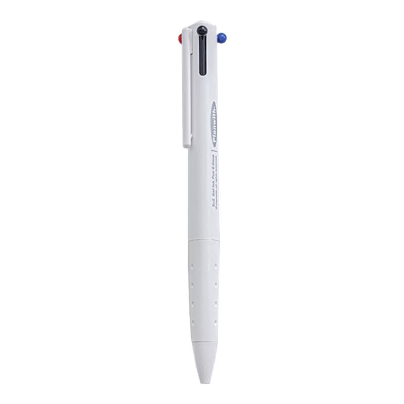 Three-color gel pen for note-taking, multi-color in one