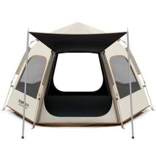 Wild sketch light hexagonal tent vinyl space