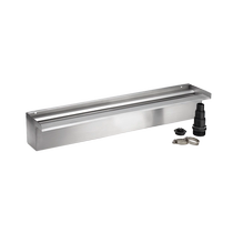 Ou Arthur stainless steel waterfall outlet courtyard fish pond landscaping rockery overlapping water outlet curtain wall 316