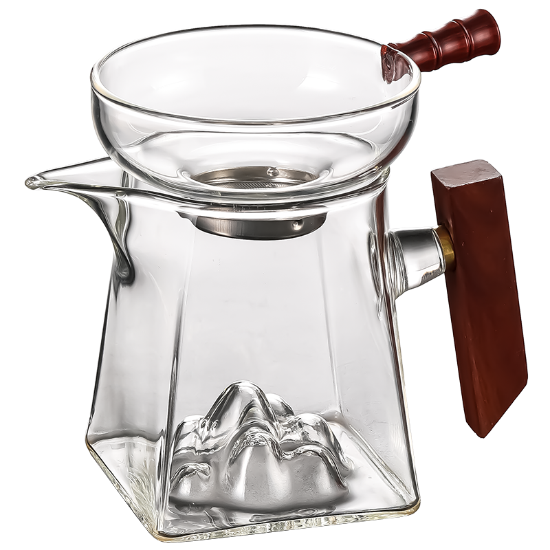 煎茶道具 萩井一司作 銅鎚起 線文茶壷 茶心壷