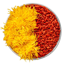 Wolfberry chrysanthemum tea golden chrysanthemum one cup male and female poison heat-clearing fire-removing eyesight-clearing tea health-preserving tea bag