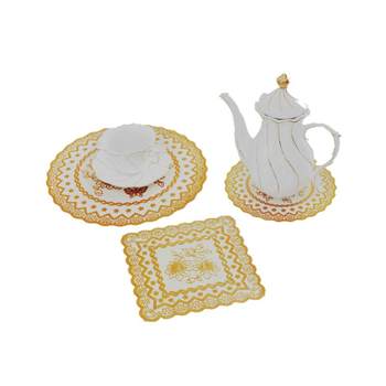 Western placemat european coaster decorative ashtray pad pvc Western placemat european coaster decorative ashtray pad pvc