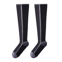 Shangsen sports calf socks strong slimming leg pressure socks womens summer running skipping fitness pressure socks black compression socks