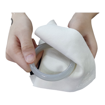 Jade polishing cloth jewelry wiping cloth jade jade bracelet cleaning care maintenance polishing cloth