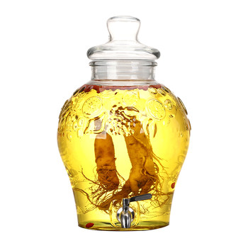 Free shipping lead-free thickened glass healthy homemade sparkling wine bottle