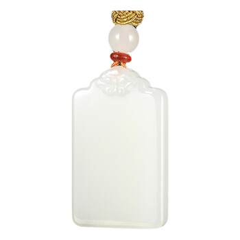 Jade Said That Hetian Jade, White Jade, and Peace and Safety Pendants Are Suitable for Both Men and Women, Featuring Animal Head Designs and Jade Pendants