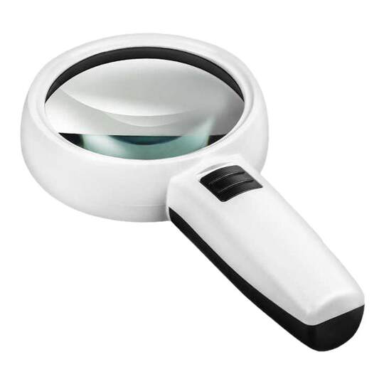 放大镜高清40倍玻璃手持式带灯老人阅读高倍维修鉴定专用学生