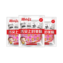 Xiangshan red spicy squid tentacles 160g*3 bags 60 small packs squid shredded spicy seafood snacks ready-to-eat snacks