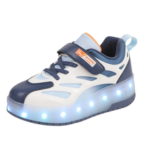 Welos Storm Walking Shoes deux roues Children with lamp Rechargeable Pulley Shoes Boy Skate Girl Flight Shoes