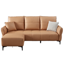 Quanyou Home Modern Simple Straight Row Sofa Living Room Small Apartment Rental House Fabric Sofa 111011