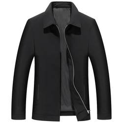 Romon Men's Cadre Executive Jacket 2024 Spring Business Casual Lapel Versatile Top Young and Middle-aged Jacket