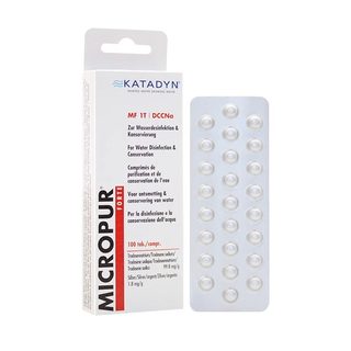 Kandi water purification tablets for disinfection and outdoor outdoor survival drinking