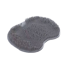 Lazy bathroom foot rub floor mat non-slip large bathroom shower back rub foot pad artifact silicone dead skin suction cup