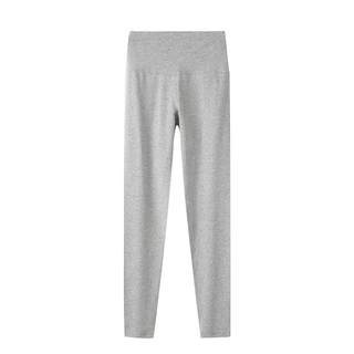 Pure cotton long johns for women, high waisted thermal bottoming pants