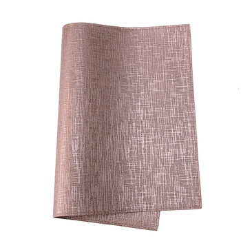 Border + seam light luxury tableware mat hotel placemat