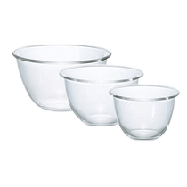 (Self-operated) HARIO Japanese original heat-resistant glass Japanese-style transparent baking salad bowl glass bowl