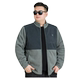 Extra fat and oversized fleece jacket men's autumn ultra-light top