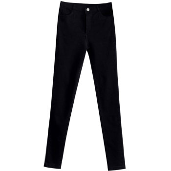 Black elastic pencil trousers 8/9 trousers Black elastic pencil trousers 8/9 trousers