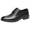 Golden Monkey Business Casual Genuine Leather Groom Wedding Shoes