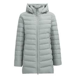 Sharon mid-length light down jacket women's removable hood coat shopping mall ເສື້ອກັນໜາວແບບດຽວກັນ 13511