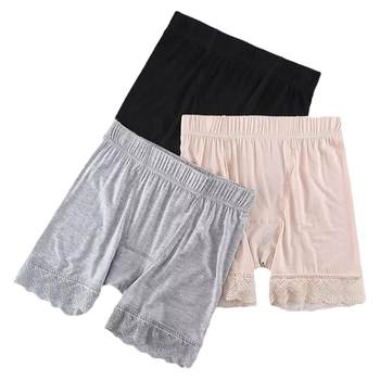 Extra large size anti-exposure high-waisted extra-shift safety pants