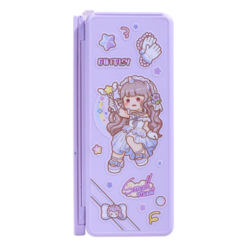Little machi multifunctional pencil case reading shelf