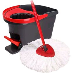 Germany's Vileda triangle mop bucket rotating mop good god drags feet and spins to dry without hand washing household floor mop