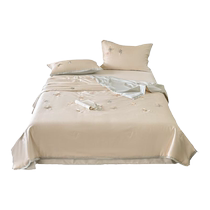 Summer 60-count Lyocell Tencel summer cool quilt set of four single and double air-conditioned quilts washable summer quilt thin quilt