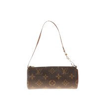 (Self-operated) Second-hand 9 new LV Louis Vuitton presbyopic canvas Papillon series womens portable coin purse