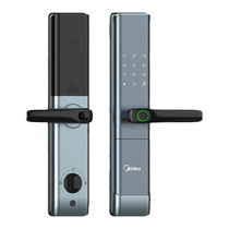 Midea Smart Door Lock Semiconductor Fingerprint Recognition Home Security Door Code Lock Swipe Card MMS-M6 One Grip to Open