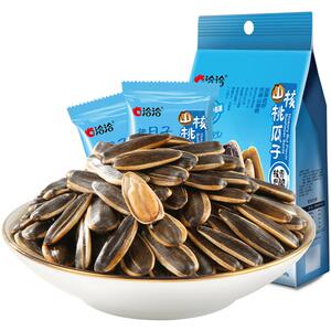 洽洽山核桃味瓜子坚果炒货500g休闲零食大颗粒葵花籽独立小袋恰恰