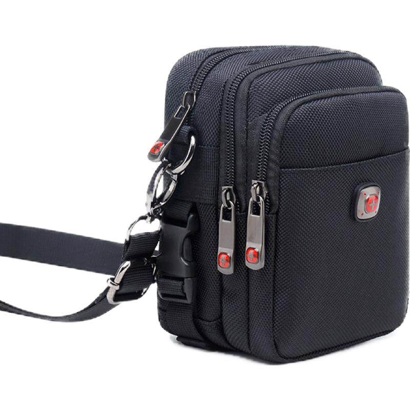 Multifunctional men's waist bag canvas shoulder bag factory price