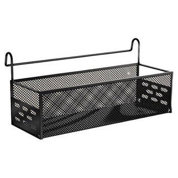 Dormitory bedside hanging basket storage rack